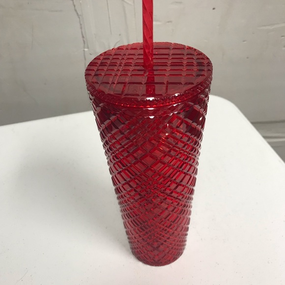Red jeweled tumbler - Picture 2 of 5